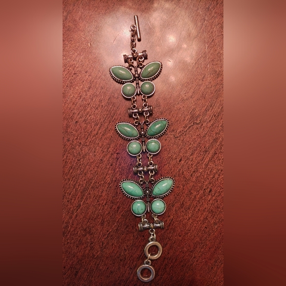 Art Deco Butterfly Bracelet. - Picture 1 of 10
